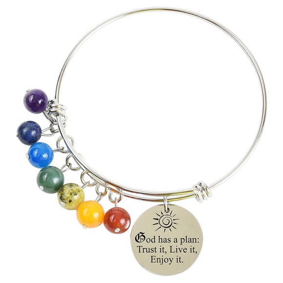 Jewelry - ✨HOST PICK✨Adjustable Charm Bangle💫